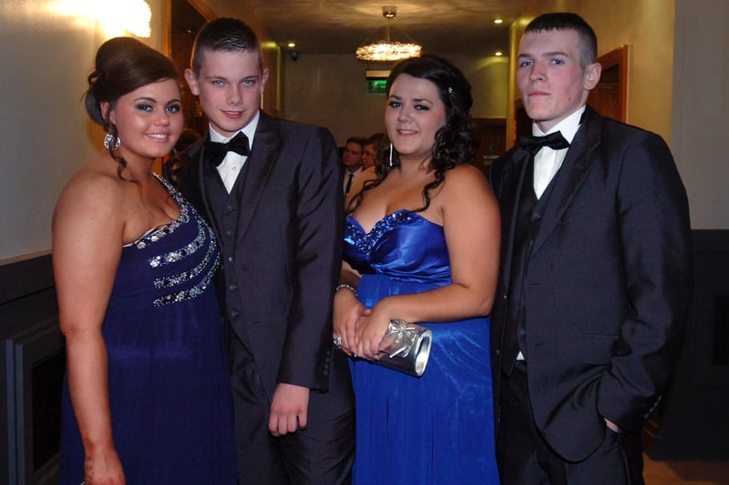 From left, Michelle McMonagle, Declan McGarvey, Shannon Boyle and Ciaran Murray. (0210PG44)