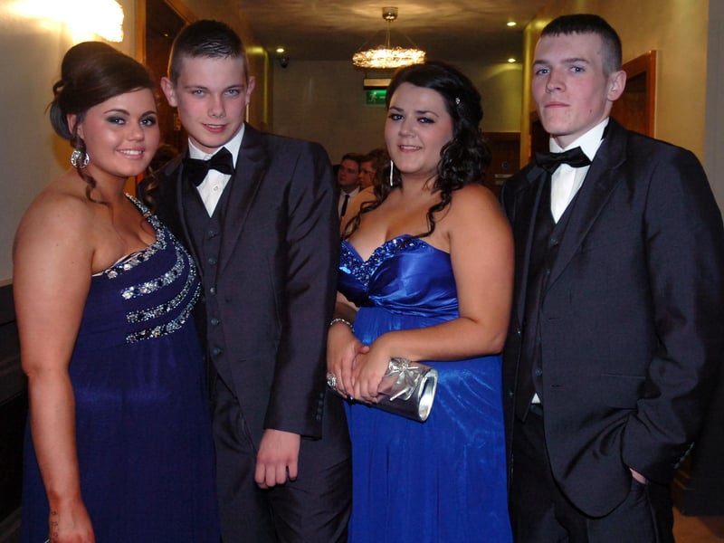 From left, Michelle McMonagle, Declan McGarvey, Shannon Boyle and Ciaran Murray. (0210PG44)