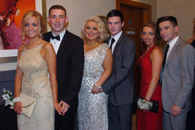 From left, Jane Owens, Eoin Kenny, Jenna McLaughlin, Colm Paul Robb, Kim Owens and Shane Wade. (0210PG52)