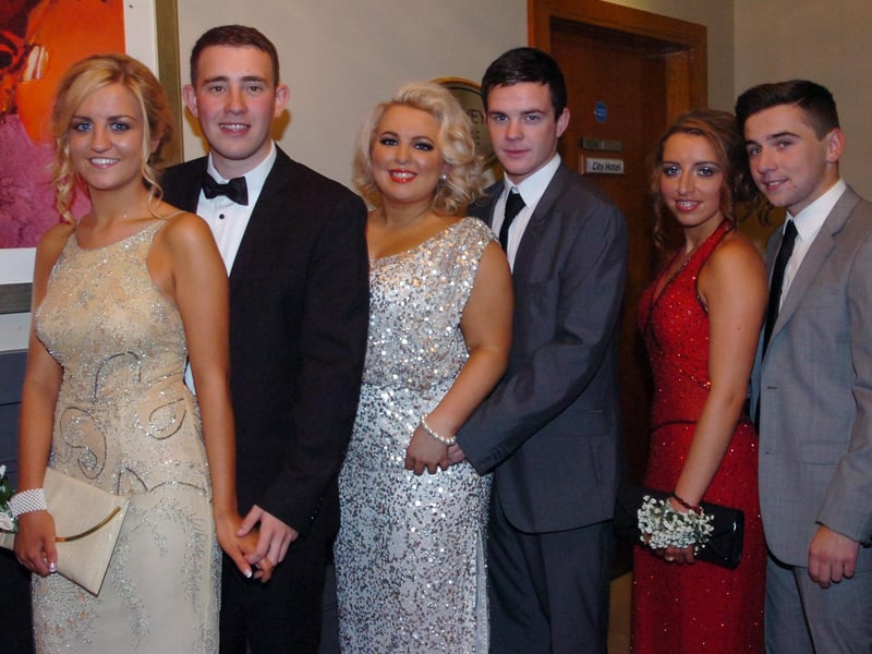 From left, Jane Owens, Eoin Kenny, Jenna McLaughlin, Colm Paul Robb, Kim Owens and Shane Wade. (0210PG52)