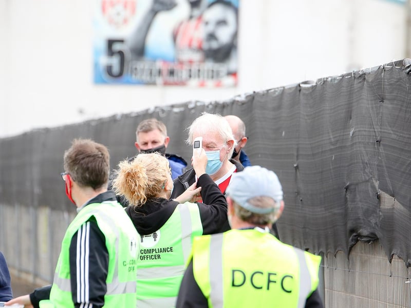 Derry fan Bosco, is more than happy to follow protocols as he looks forward to returning through the gates of the Brandywell.