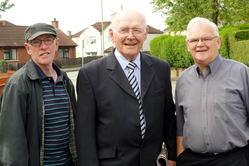 Thomas McCarron, Charlie Healy, Paddy Canning 2011.