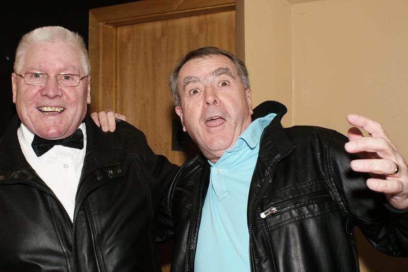 Stout Ferguson and Sean Coyle in 2011.