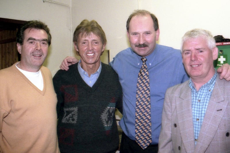 Sean Coyle, Dickie Rock, Johnny Murray and Willie Deery at Rialto.