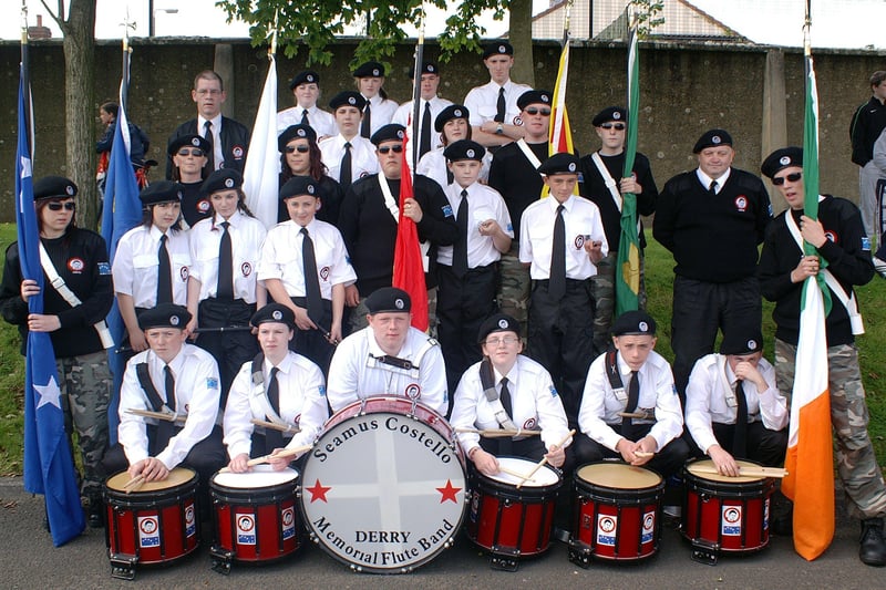 Seamus Costello Memorial Flute Band, Derry 2007.