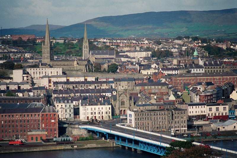 Derry from Waterside view.