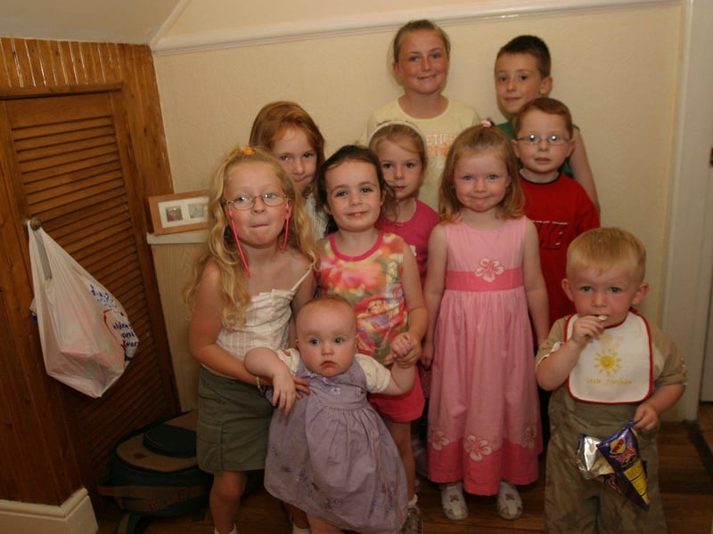 Birthday girl Lauren McNamee celebrates with friends.