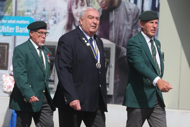 Pictured in Coleraine for the Armed Forces Day commemoration held on Monday, June 21