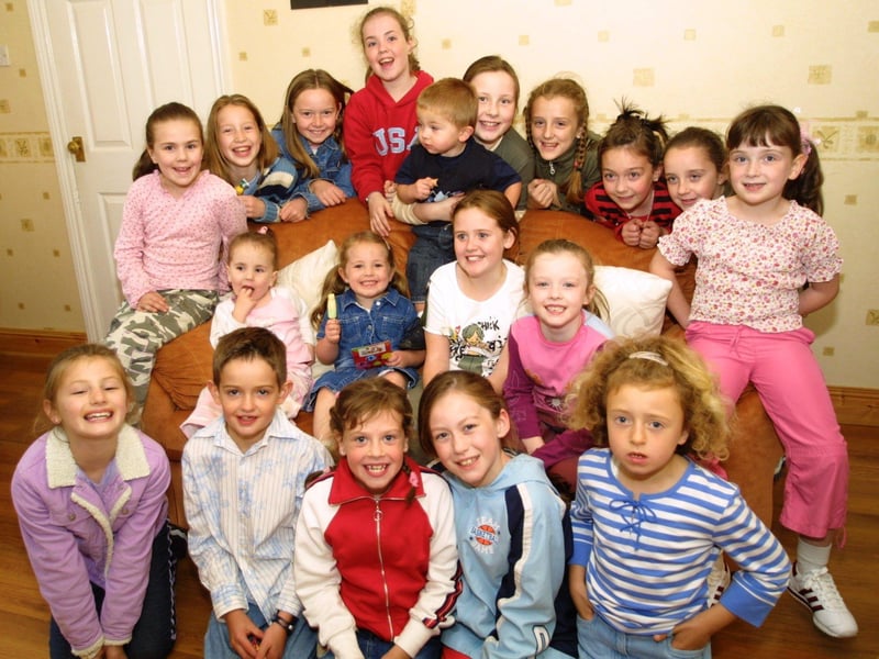 Rachael Stewart and the gang celebrate her birthday bash.