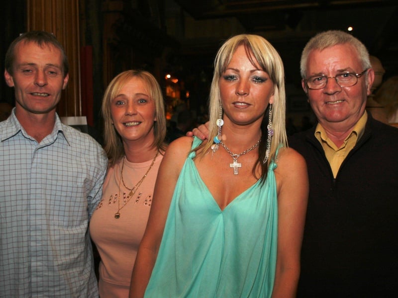 Heather Boyle and family celebrate her birthday.