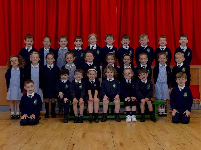 Mrs A, Comey’s P1 class at St Patrick’s Primary School, Derry. DER2122GS – 043