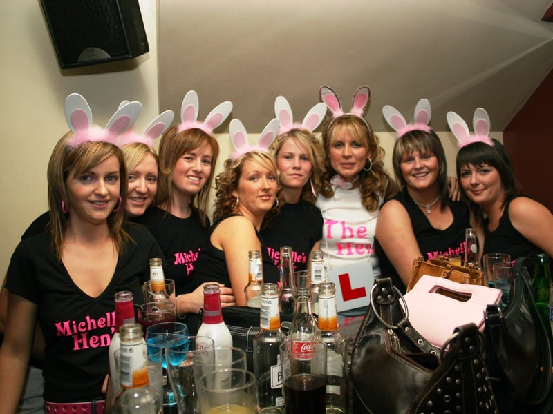 Michelle Coyle's hen night celebrations in full swing.