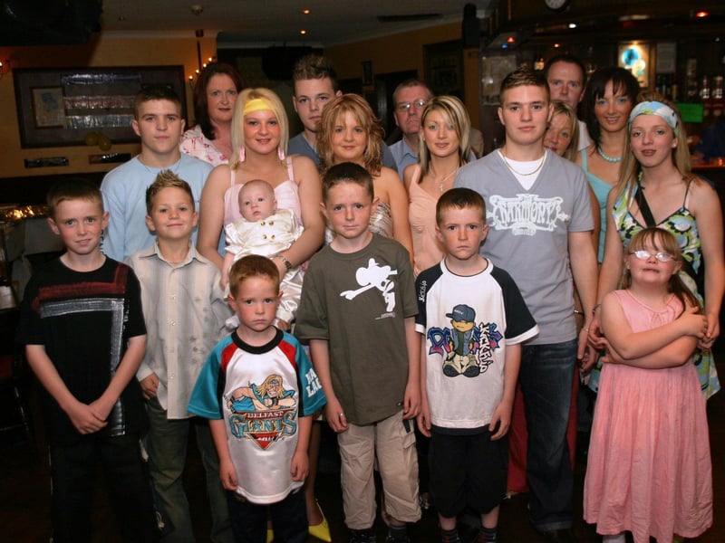 Dylan McGavigan celebrates his birthday in the company of friends and family.