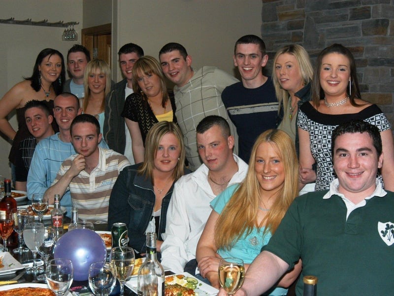 Christopher Coyle's 21st birthday celebrations.
