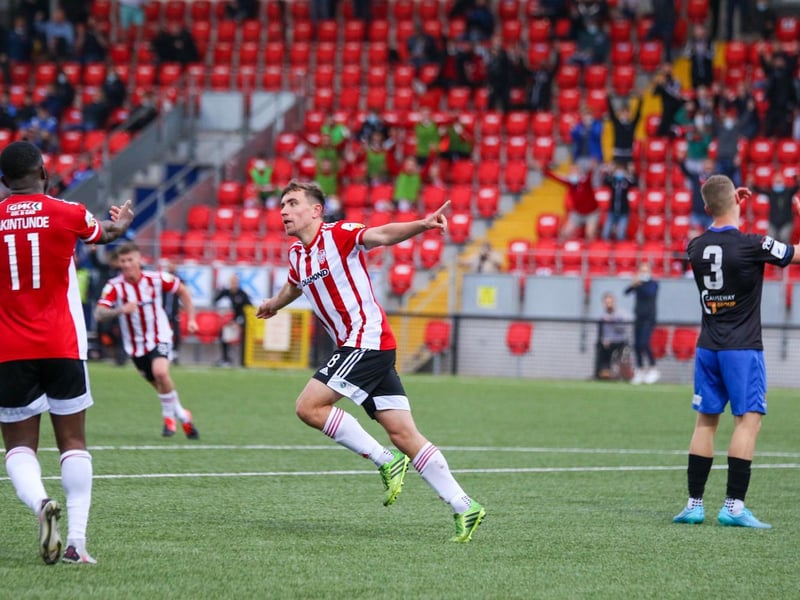 Beginning to hit top form and capped off an energetic performance with a sublime goal eight minutes into the second half as he cut inside on his left foot. Got himself in promising goal scoring areas on several occasions during the match.
