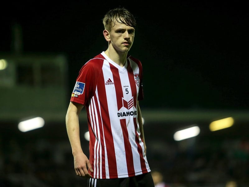 The midfield dynamo is relishing his football this season and his new deep-lying role. Never stopped running and was so effective breaking the play up and keeping the Derry midfield ticking.