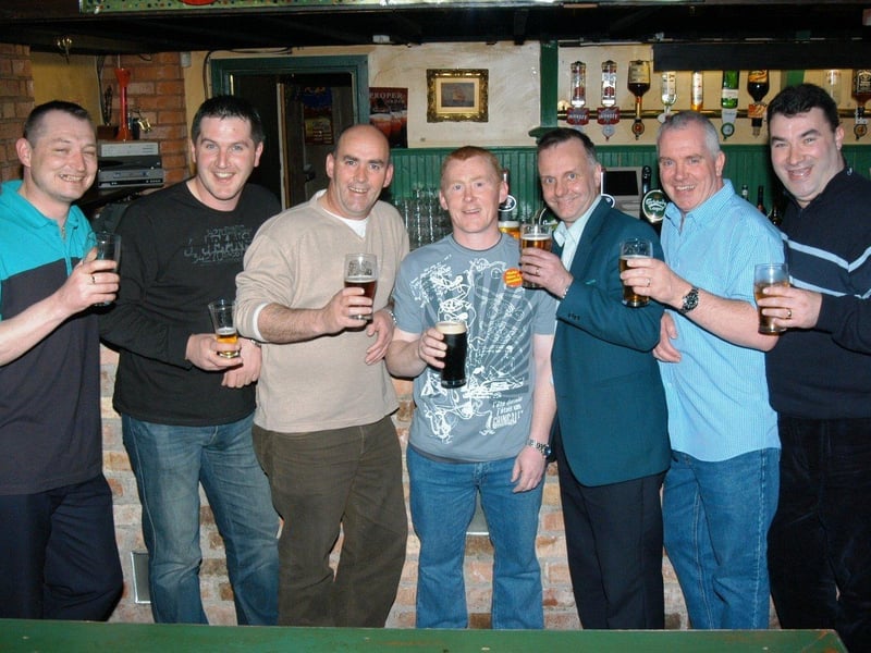 Stephen Ballard celebrates his 40th with the boys.