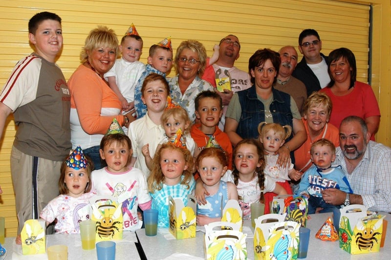 There was a big crowd at Sophie Merton's 4th birthday bash.