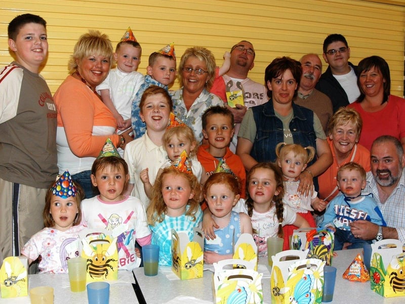 There was a big crowd at Sophie Merton's 4th birthday bash.