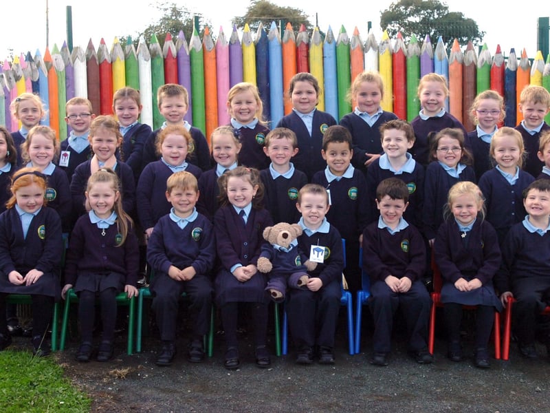 Miss Gallagher's P1 class at Faughanvale Primary School. (DER3913PG005)