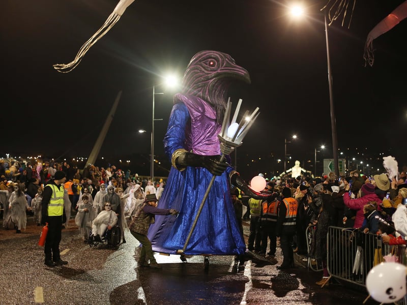 Derry Halloween - Return of the Ancients' International Halloween Street Carnival Parade
Photo by Lorcan Doherty