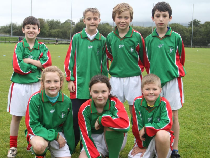 Bunscoil Cholm Cille A who competed in the Charlene Griffiths Memorial competition held at Steelstown GAA club. (DER4313JB020)