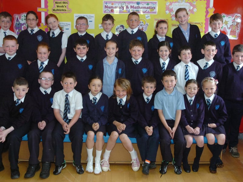 P5 pupils from Rosemount Primary School. (2106PG52)