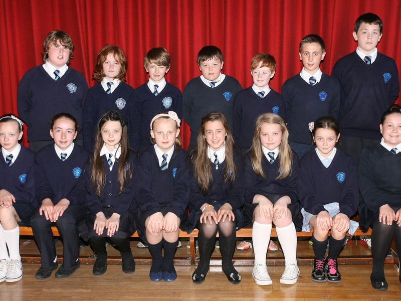 Mrs. McIvor's P7 class at Rosemount PS. 3006JM06