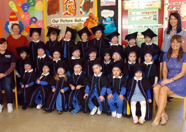 Children from Termoncanice Primary School Nursery pictured at their graduation ceremony. (3105PG69)
