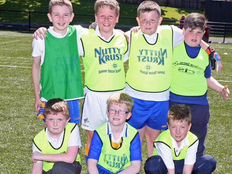 The Chile team which took part in the Termoncanice PS World Cup tournament at the Scroggy Road Playing Fields, Limavady on Wednesday morning. 1206JM09