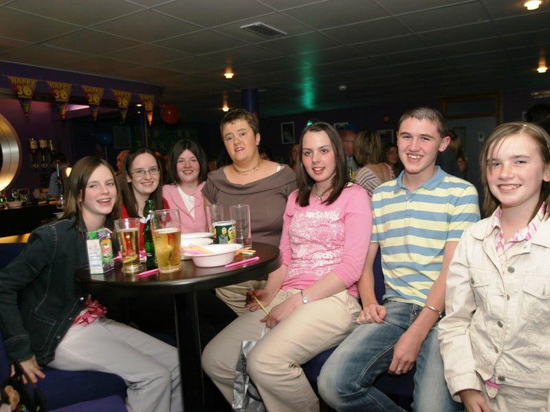 Shauna McKevitt and friends celebrate her special day.