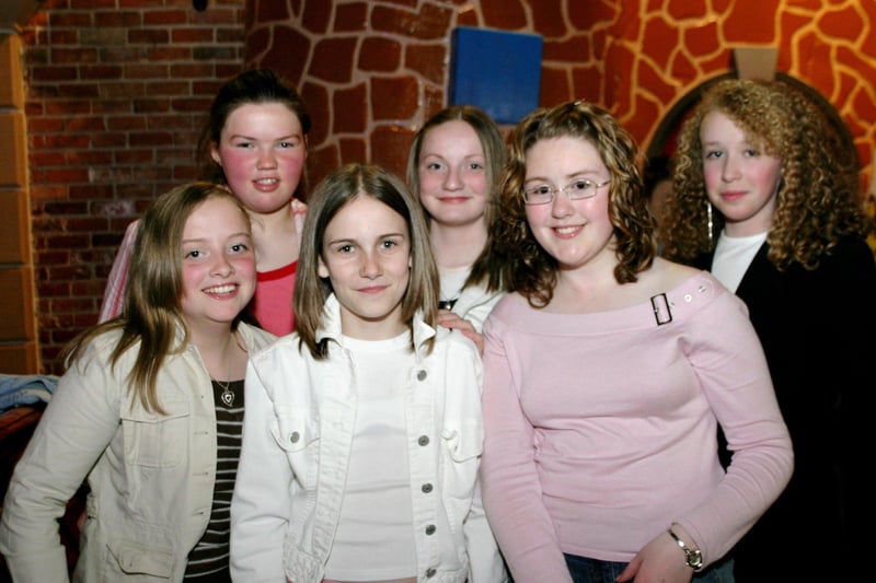 Bronagh McGilloway and the gang pictured at her birthday party.