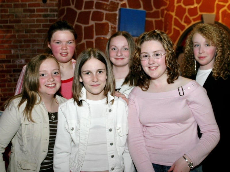Bronagh McGilloway and the gang pictured at her birthday party.