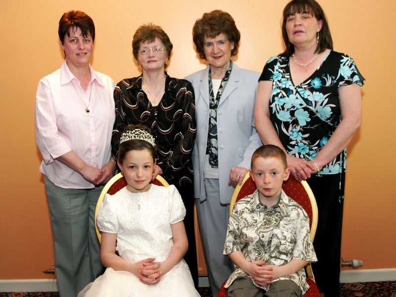 Lenisha Barr and Ronan Tracey celebrate with family,