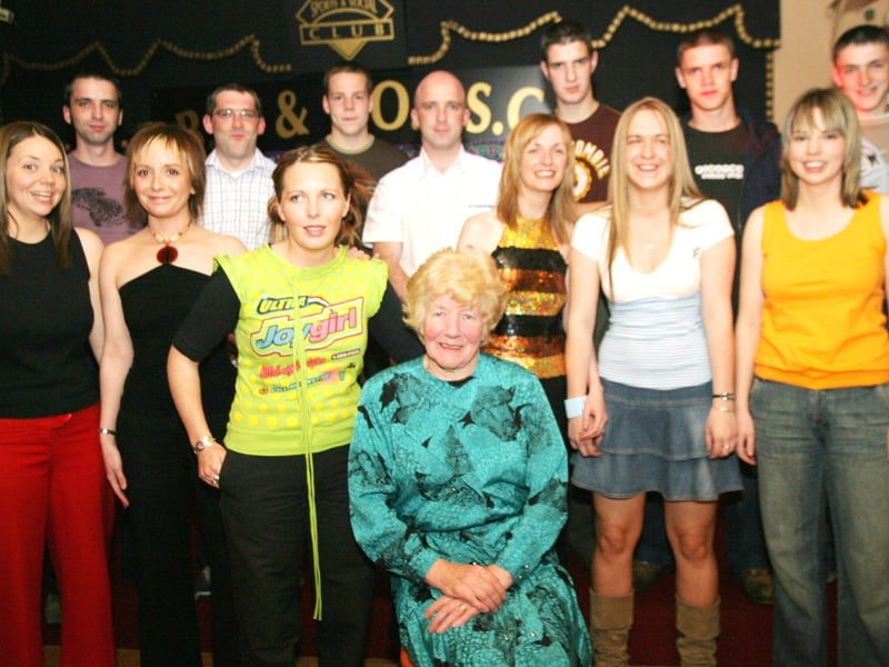 Nellie McClelland celebrates a special occasion with family.
