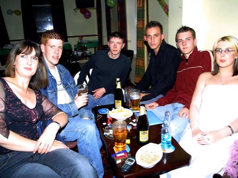 Philip Bowen enjoying his birthday with friends.