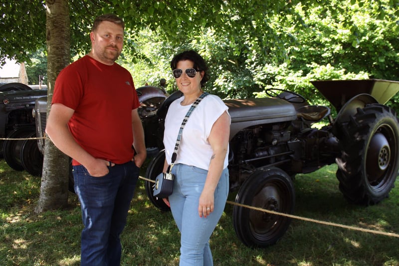 Christina and James McAlister from Ballyclare at The Friends of Ferguson Heritage NI day which was held at Ulster Folk and Transport Museums at Cultra last weekend. Picture: Darryl Armitage