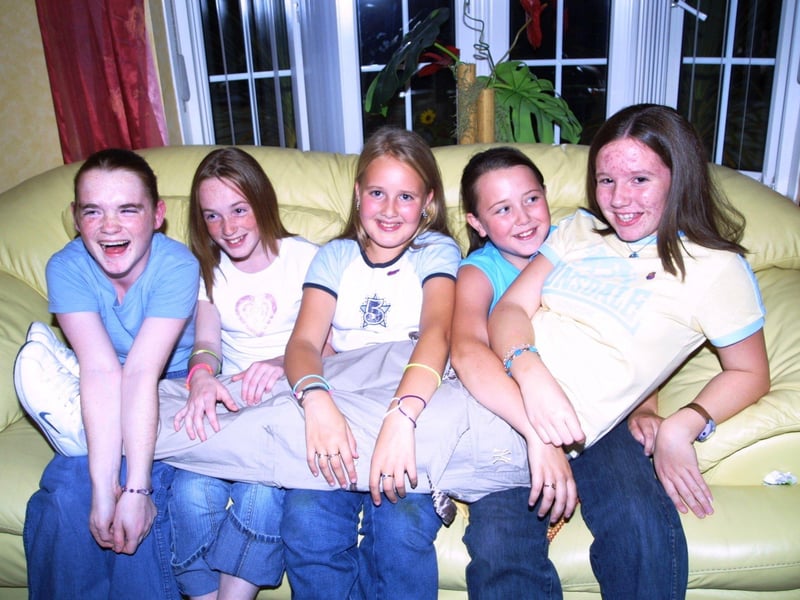 Kayleigh Cassidy and the girls enjoying her birthday.