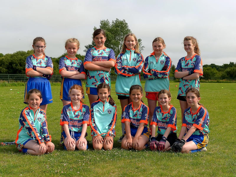 Girls who attended the recent Brian Ogs Cúl Camp at Páirc Brid. (Photos: George Sweeney). DER2129GS - 047