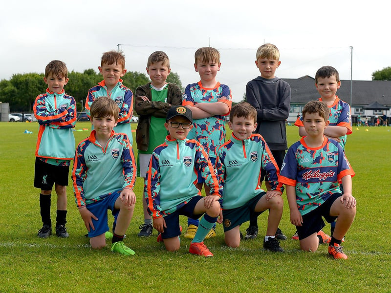 Boys who attended the recent Brian Ogs Cúl Camp at Páirc Brid. DER2129GS - 044