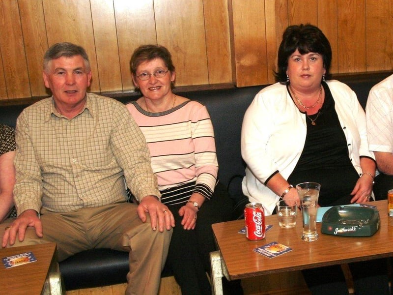 Brian McCloskey and friends enjoy his birthday.