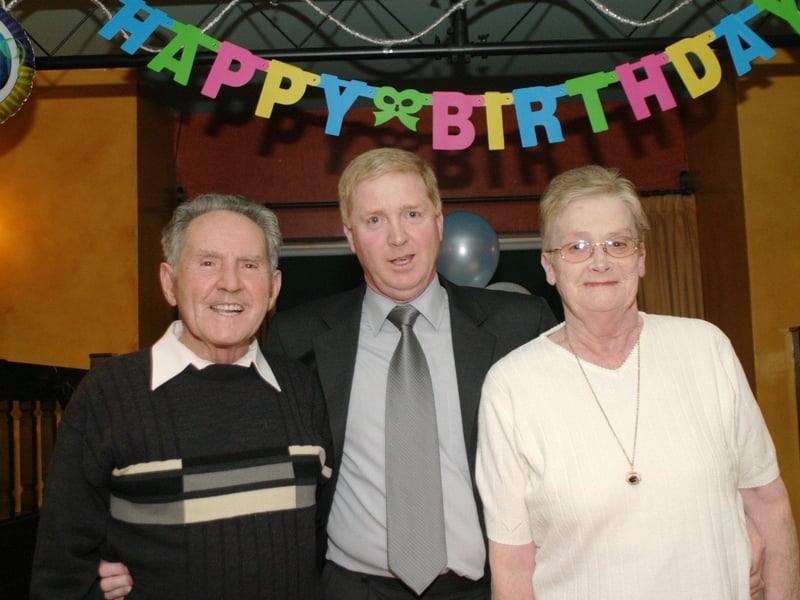 Leo Duffy celebrates his big day with family.