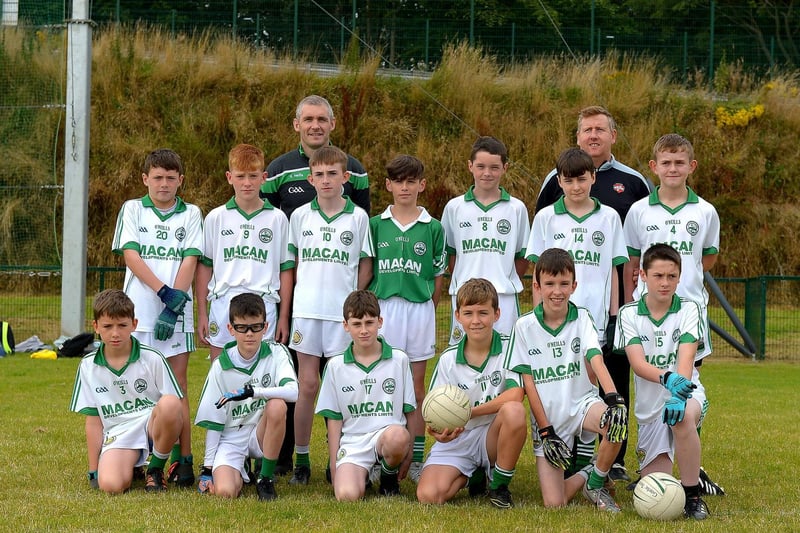 The Craigbane squad that took part in the John McChrystal Under 13 Cup blitz held at Doire Trasna on Saturday last. Photo: George Sweeney. DER2121GS – 109
