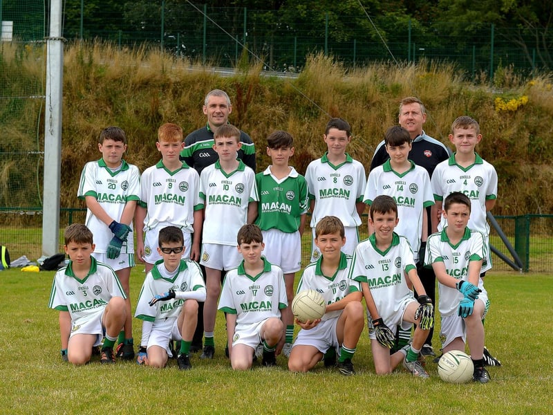 The Craigbane squad that took part in the John McChrystal Under 13 Cup blitz held at Doire Trasna on Saturday last. Photo: George Sweeney. DER2121GS – 109