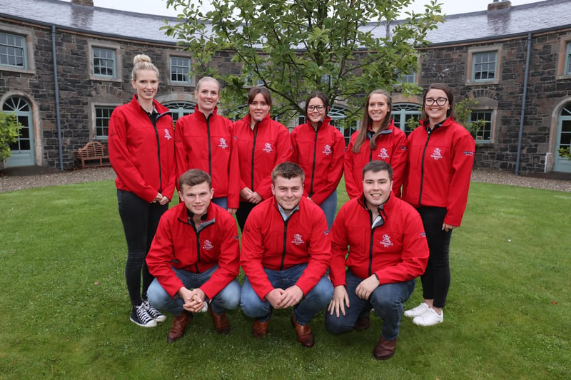 Members of Kilraughts YFC who attended the QAVS presentation event.PICTURE STEVEN MCAULEY/MCAULEY MULTIMEDIA