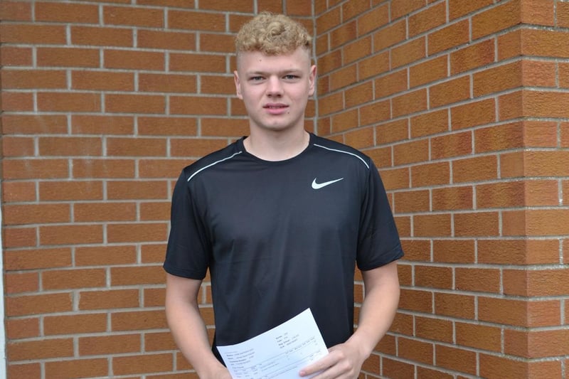 Laurelhill student James Warren also achieved a fantastic set of A-Level results gaining an A star in Business Studies, an A in IT and a Distinction star in Engineering