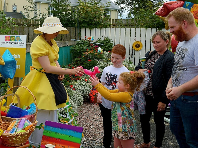 There were lots of activities for families at the Family HOPE Day held at the Mullan HOPE Centre in Moville, on Sunday afternoon last. DER2134GS – 018