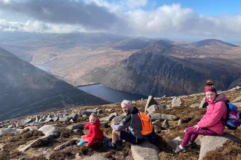 Stephen Jess sent the Ulster Star this fantastic photo, exploring the Mournes with Lucy and Emma Jess