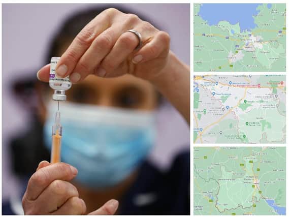 These are the 21 NI postcodes with the highest number of Covid-19 vaccine jabs
