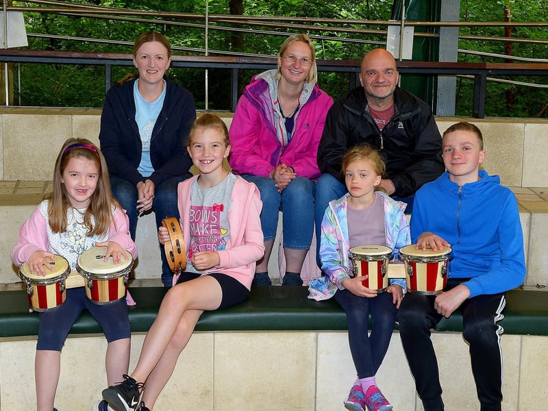 Family outing at the recent Circle of Support Fun Day held in the Playtrail. DER2133GS – 011